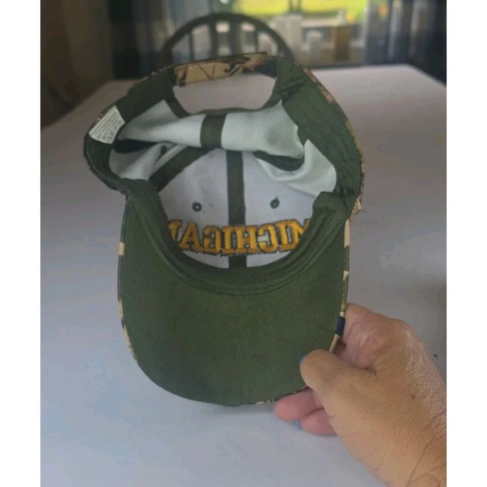 Michigan  Wolverines Como Hat Cap Zephyr Adjustable Strap Cotton- One Size